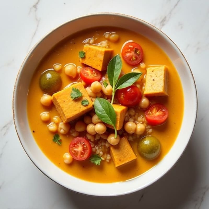 Creamy Coconut Curry Chickpea Stew