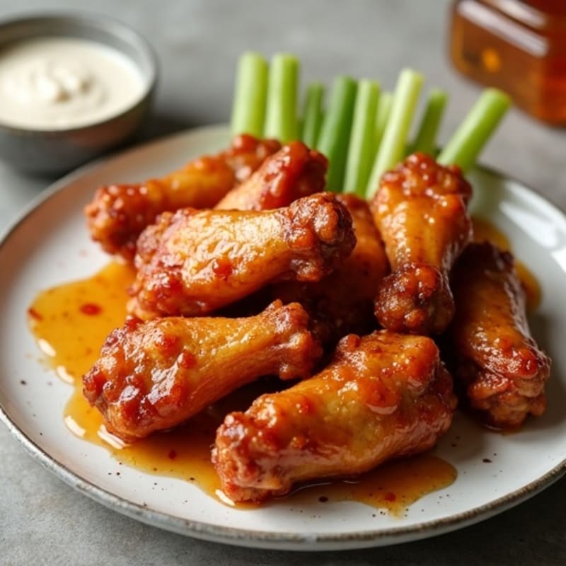 Crispy Baked Honey-Garlic Wings