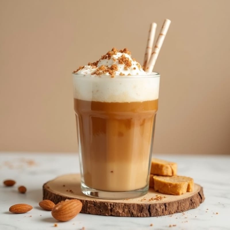 Silky Cold Brew Coffee with Almond Milk