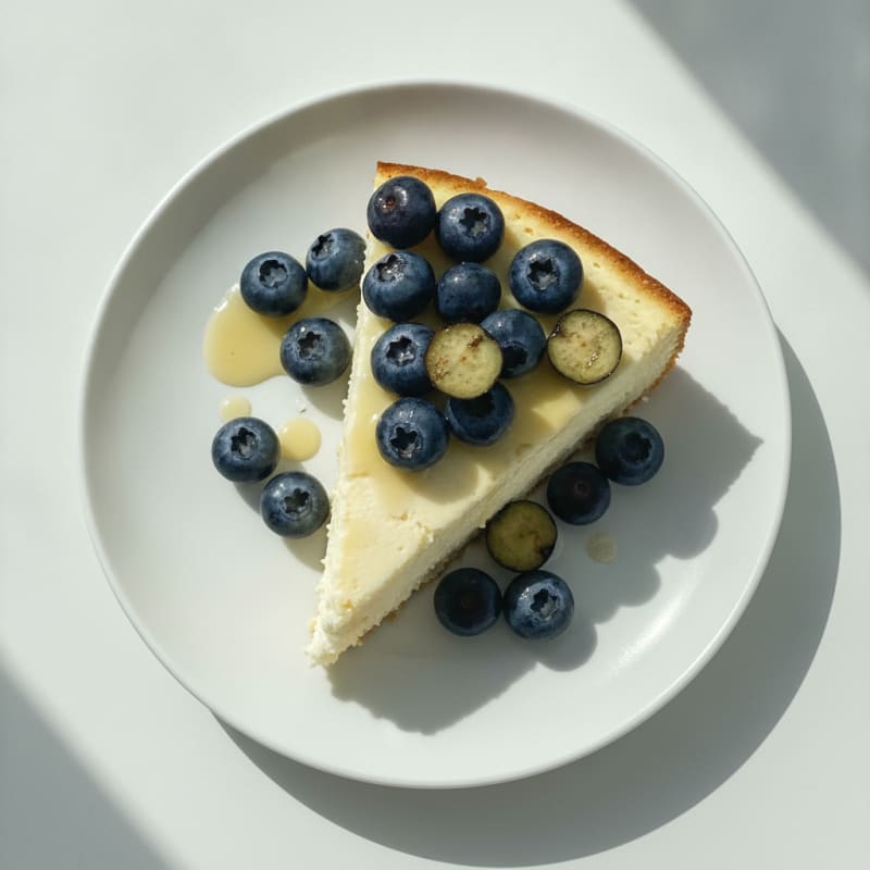 Creamy Greek Yogurt Protein Cheesecake