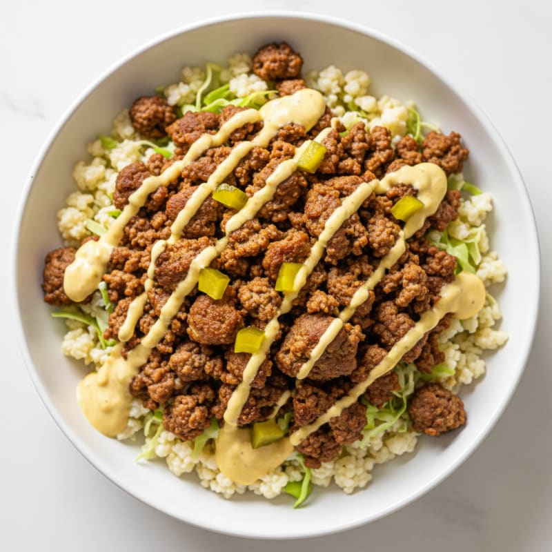Crispy Beef and Special Sauce Bowl