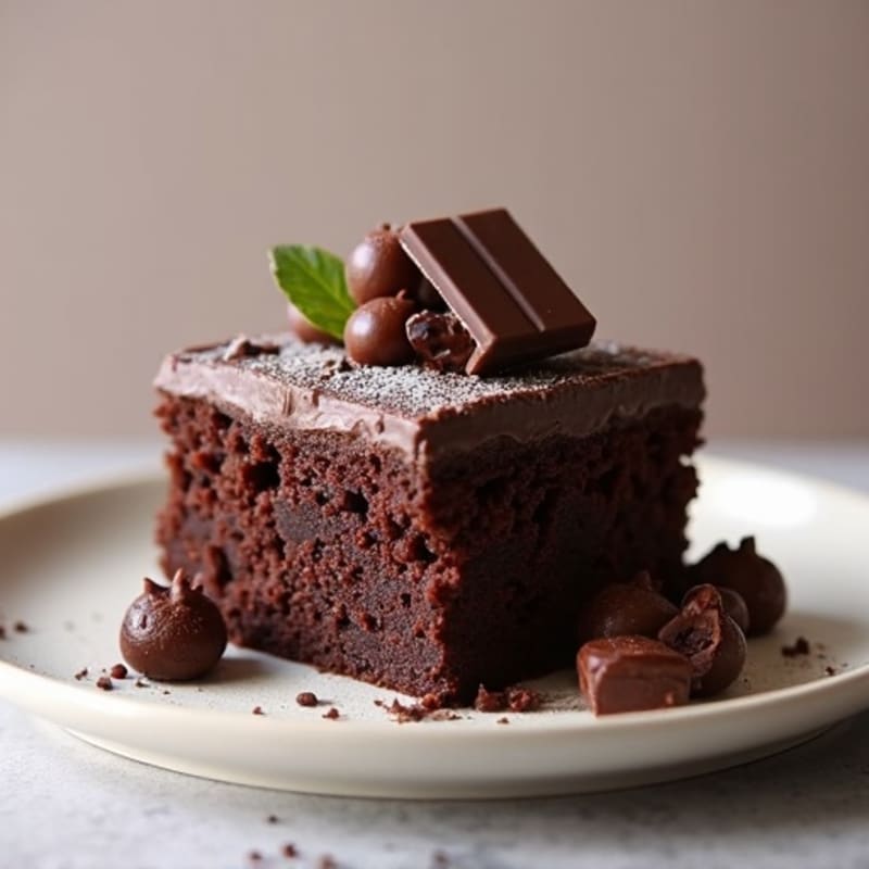 Flourless Dark Chocolate Almond Cake