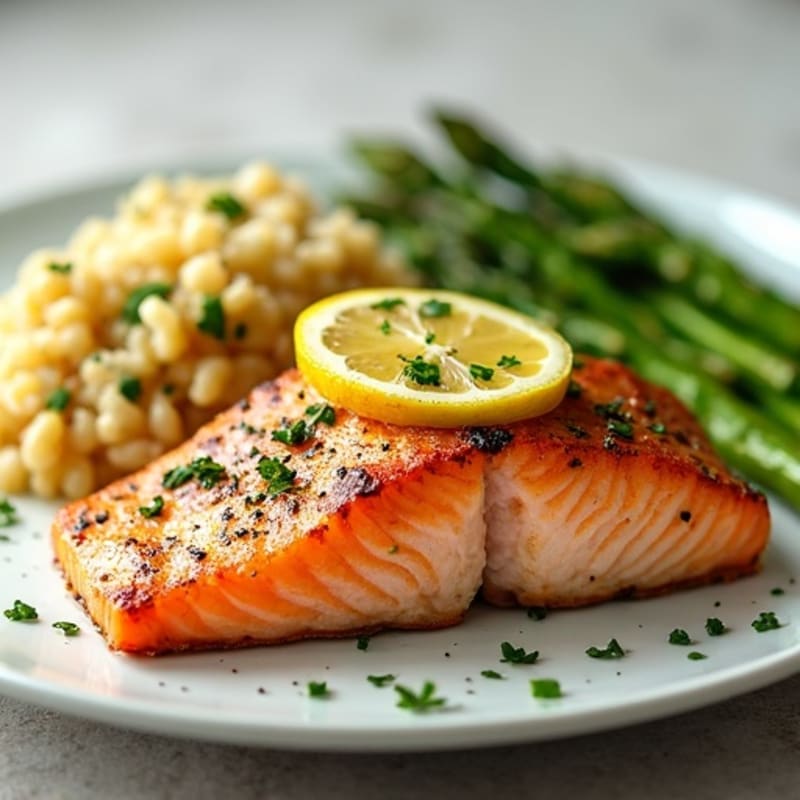 Lemon Herb Grilled Salmon