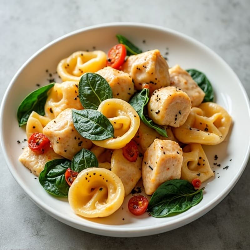 Creamy Sun-Dried Tomato Chicken Tortellini