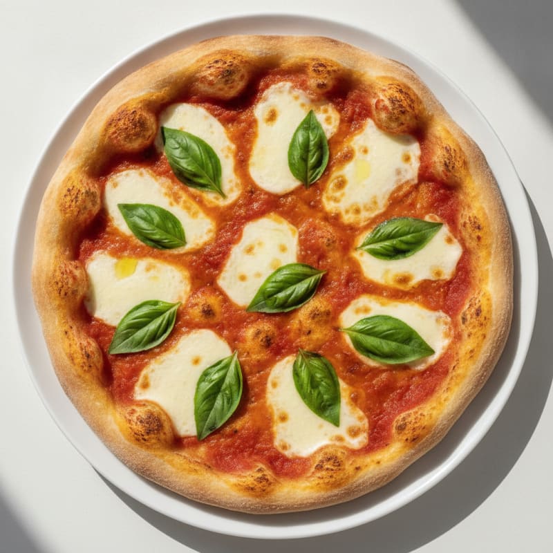 Classic Homemade Pizza Margherita