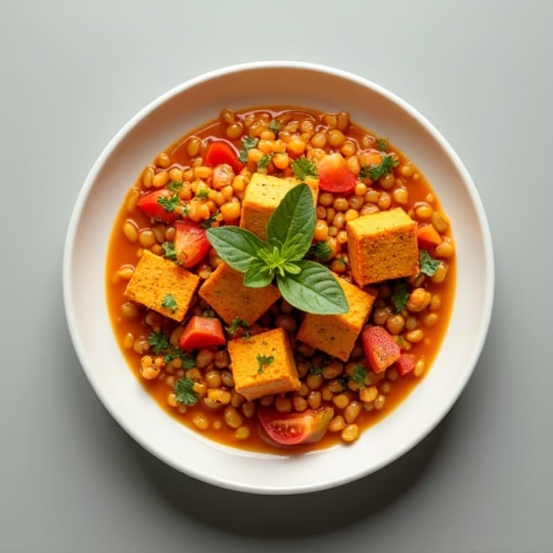 Wholesome Spiced Red Lentil Dal