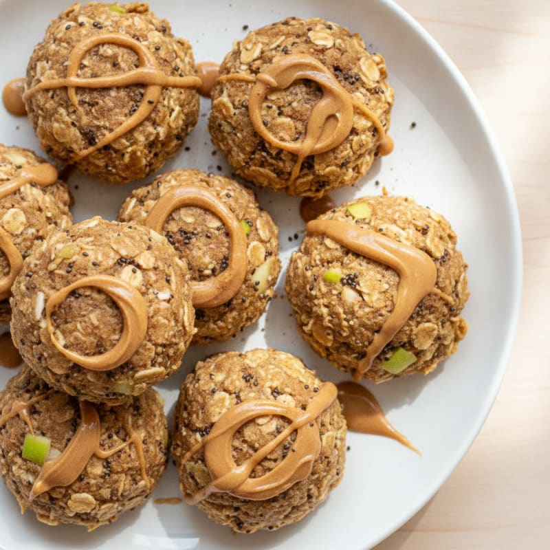 Apple Peanut Butter Power Bites