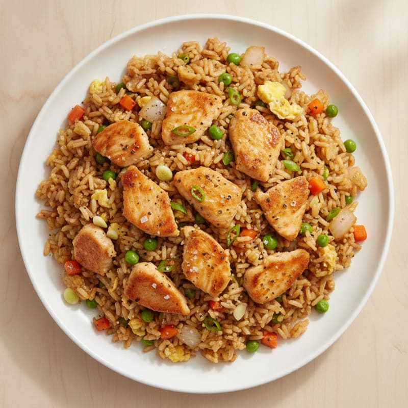 Savory Chicken Fried Rice