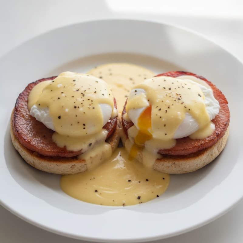 Classic Eggs Benedict with Hollandaise