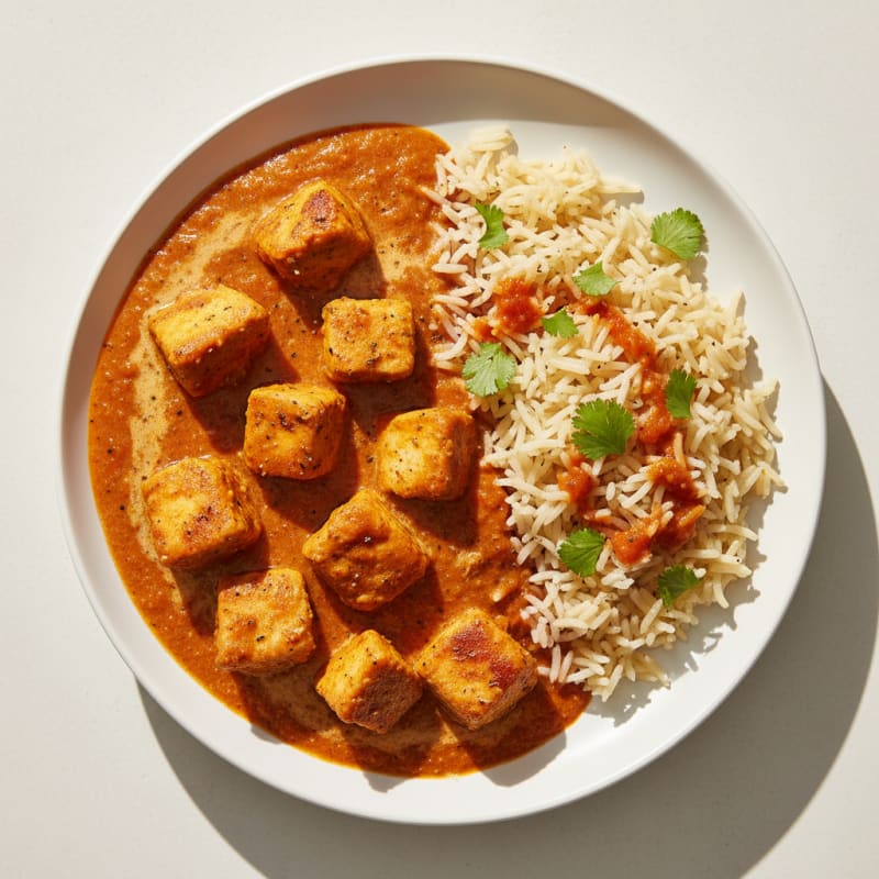 Spiced Butter Chicken with Basmati Rice
