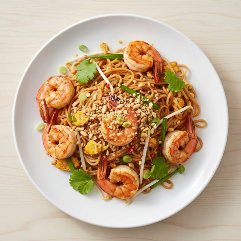 Shrimp Pad Thai Noodles
