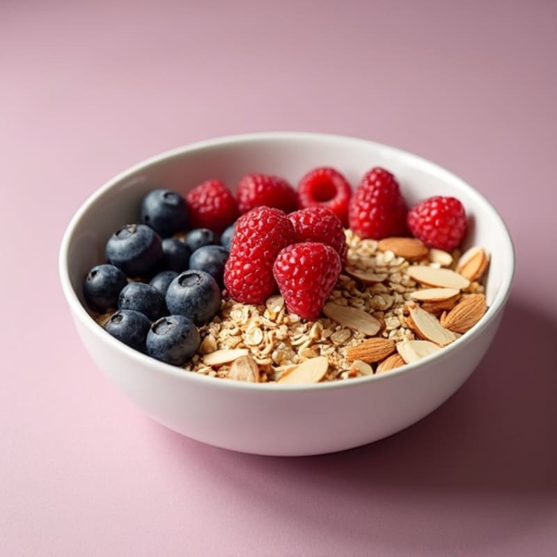 Hearty Berry Nutty Oats