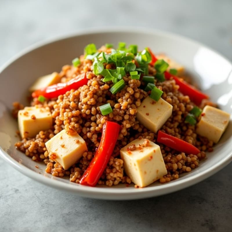 Silky Spicy Tofu with Lean Ground Pork