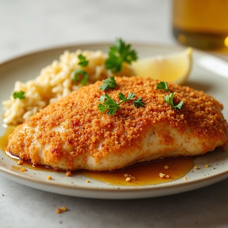 Crispy Baked Honey-Garlic Chicken