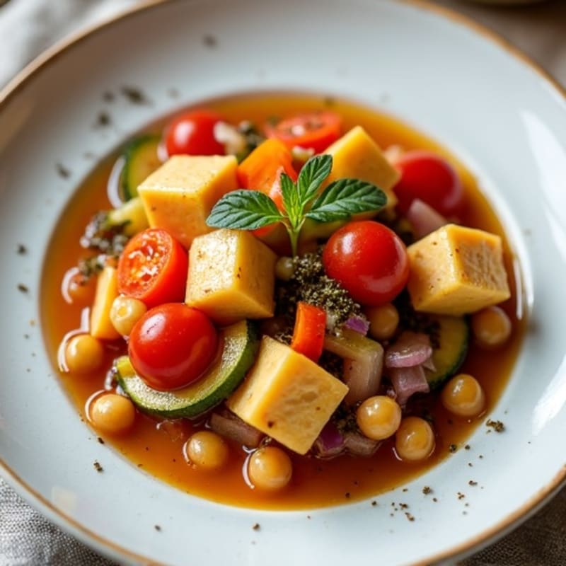 Hearty Stewed Summer Vegetable Medley