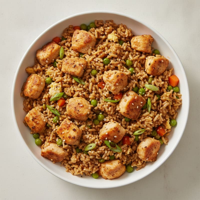 Chicken Fried Rice Skillet