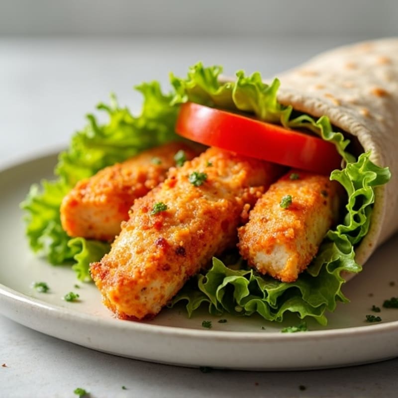 Crispy Buffalo Chicken Wrap