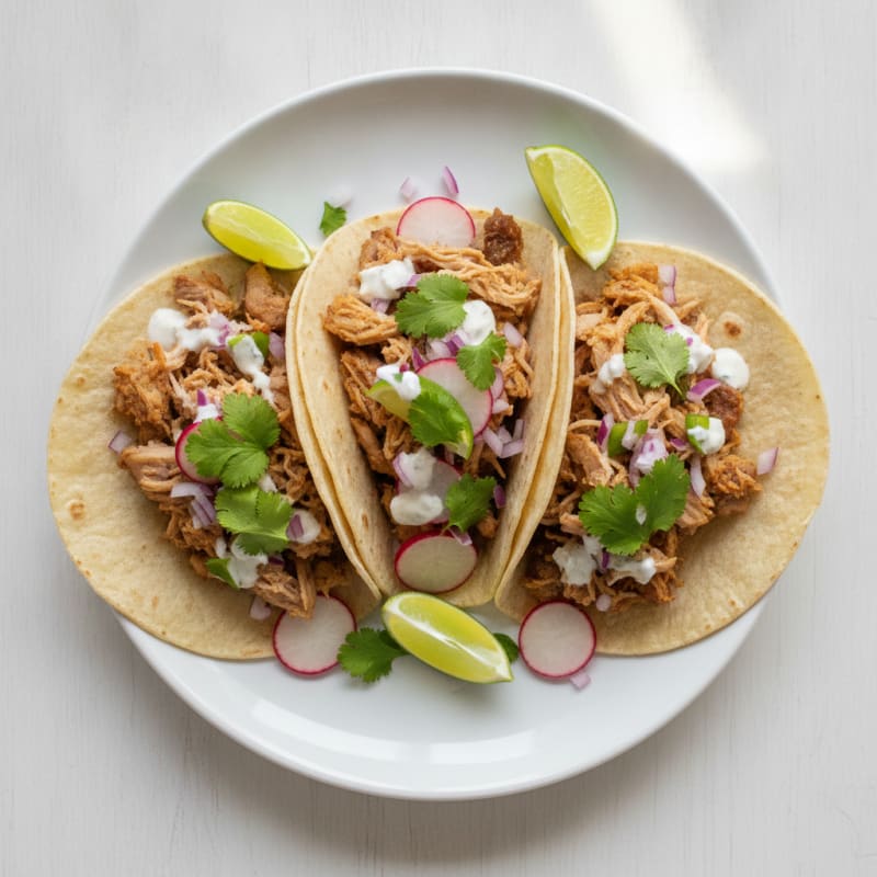 Pork Carnitas Street Tacos