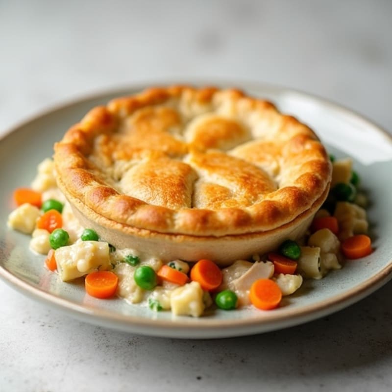 Healthy Chicken and Vegetable Pot Pie