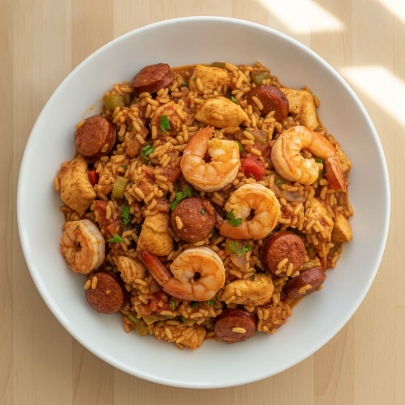 Creole Jambalaya with Andouille Sausage