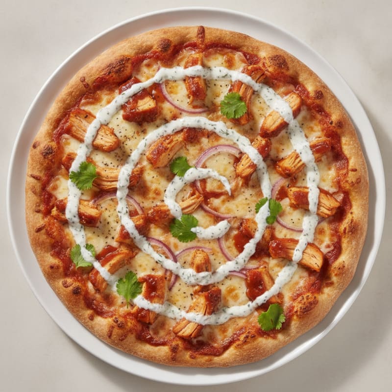 BBQ Ranch Chicken Pizza