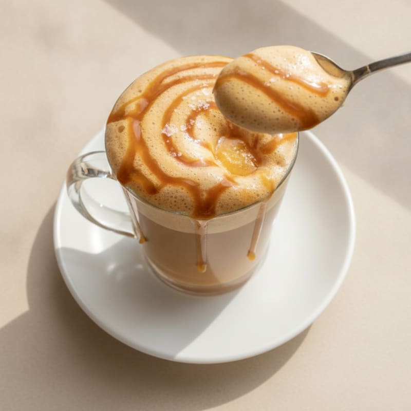 Caramel Protein Coffee Drink