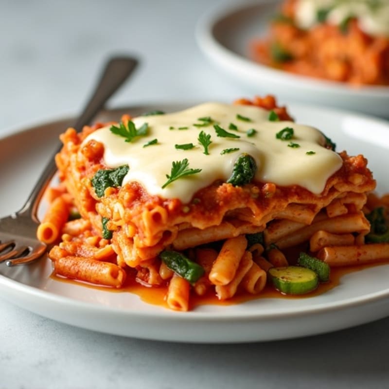Protein-Packed Turkey and Veggie Baked Ziti