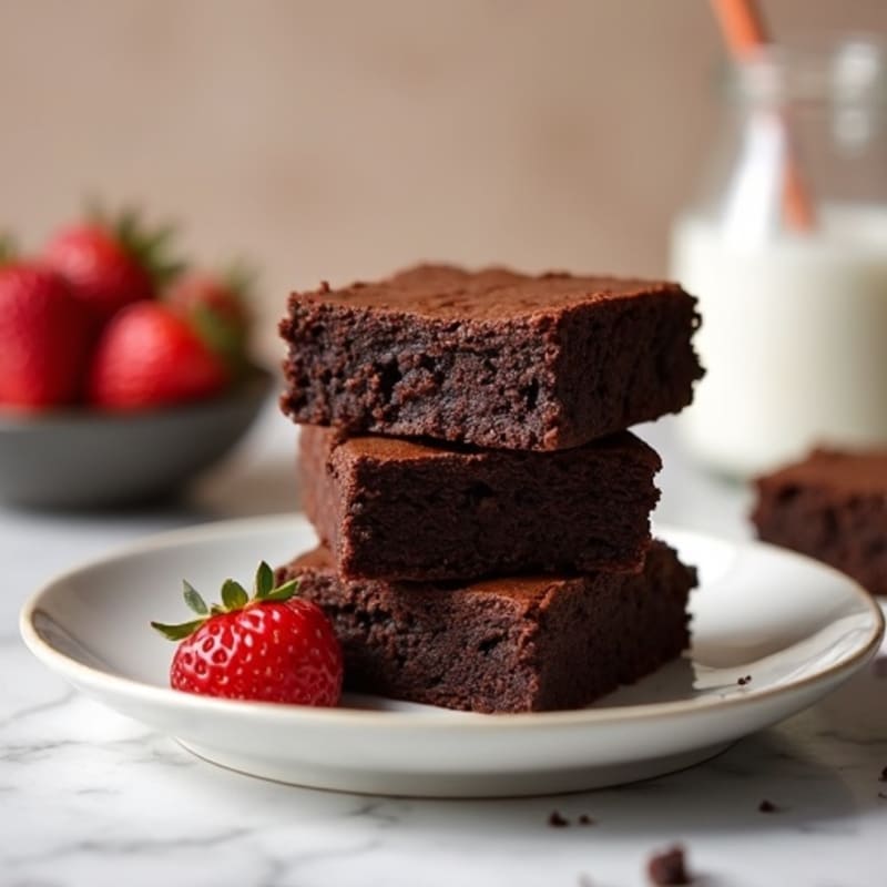 Fiber-Rich Black Bean Fudge Brownies