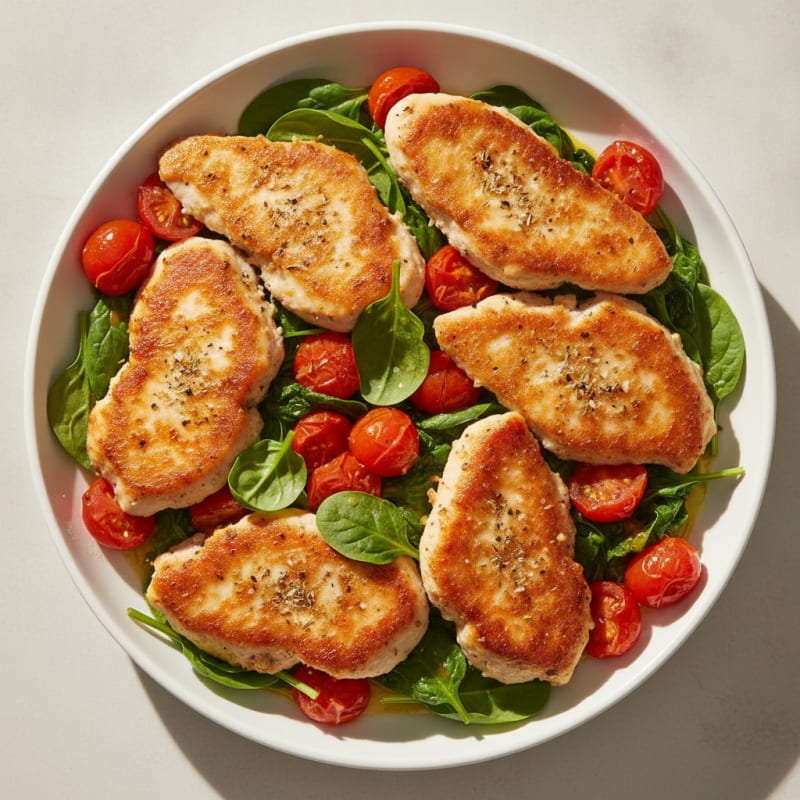 Pan-Seared Chicken Cutlets with Herbs