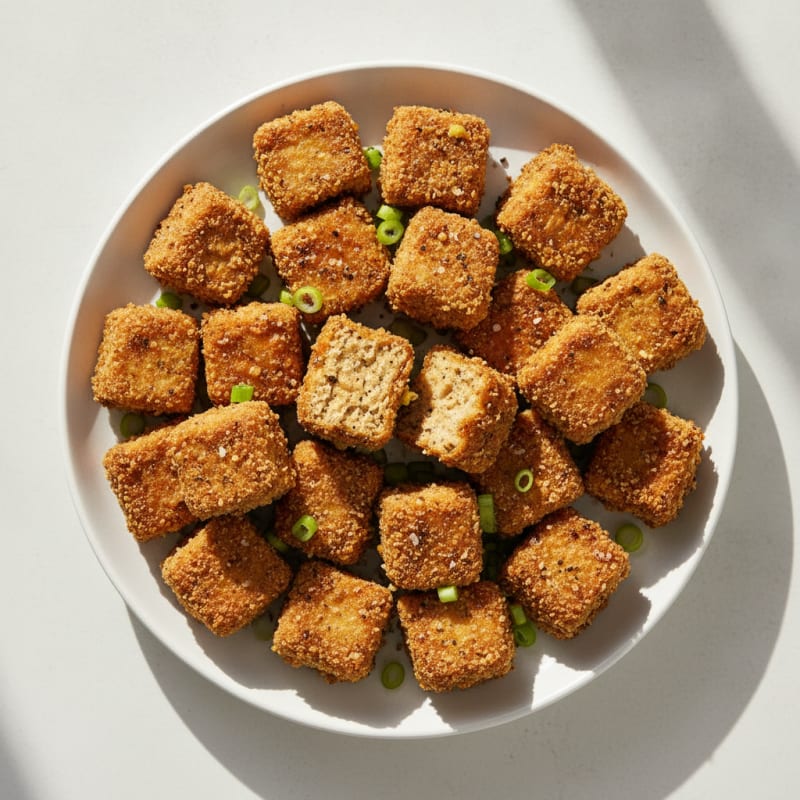 Nutty Crunchy Tofu Protein Bites