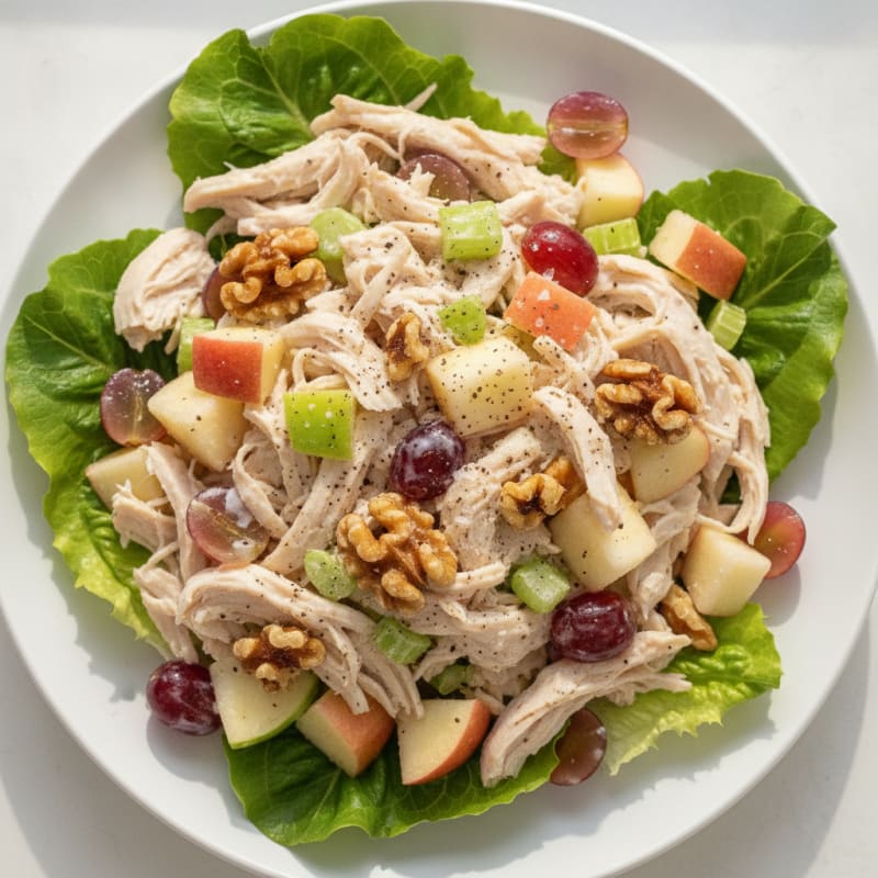 Apple Walnut Chicken Salad