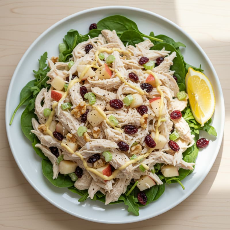 Chicken Salad with Apple and Cranberries