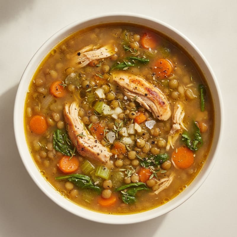 Hearty Vegetable and Lentil Soup