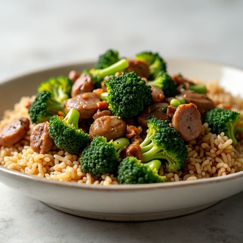 Ginger-Garlic Beef and Broccoli Stir-Fry
