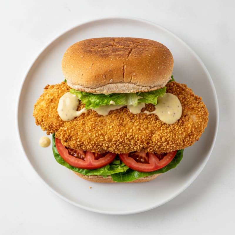 Crispy Buttermilk Fried Chicken Sandwich