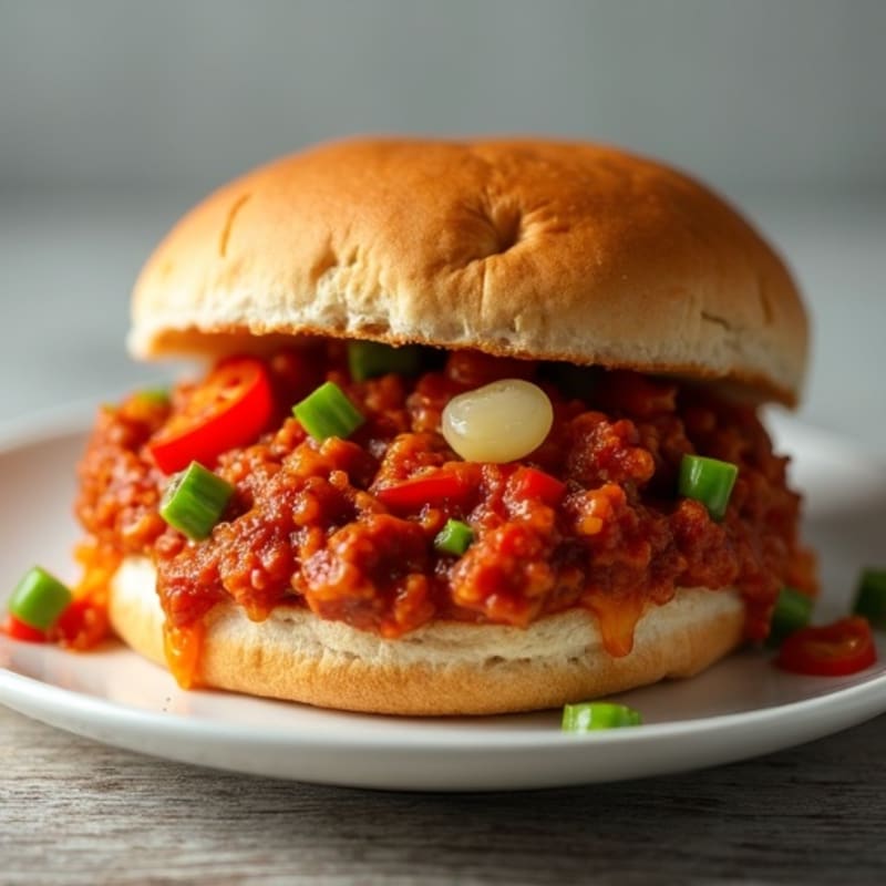 Savory Lean Turkey Sloppy Joes