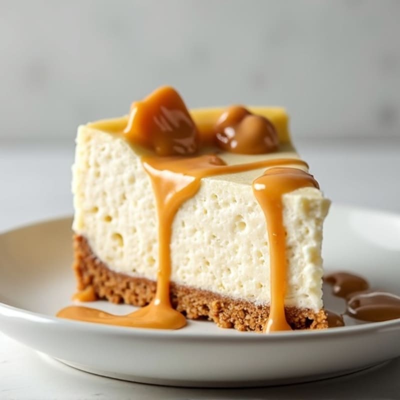 Creamy Greek Yogurt Protein Cheesecake