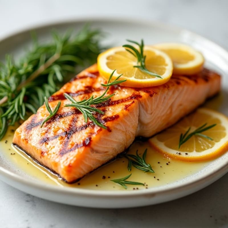 Citrus-Herb Grilled Salmon with Fresh Herbs