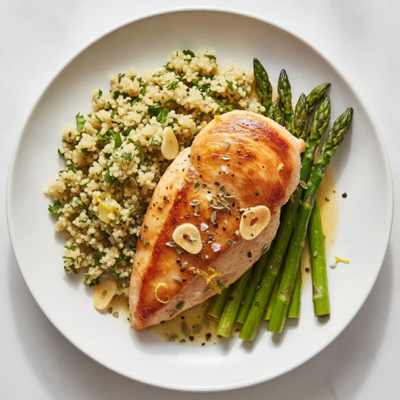 Lemon Herb Pan-Seared Chicken