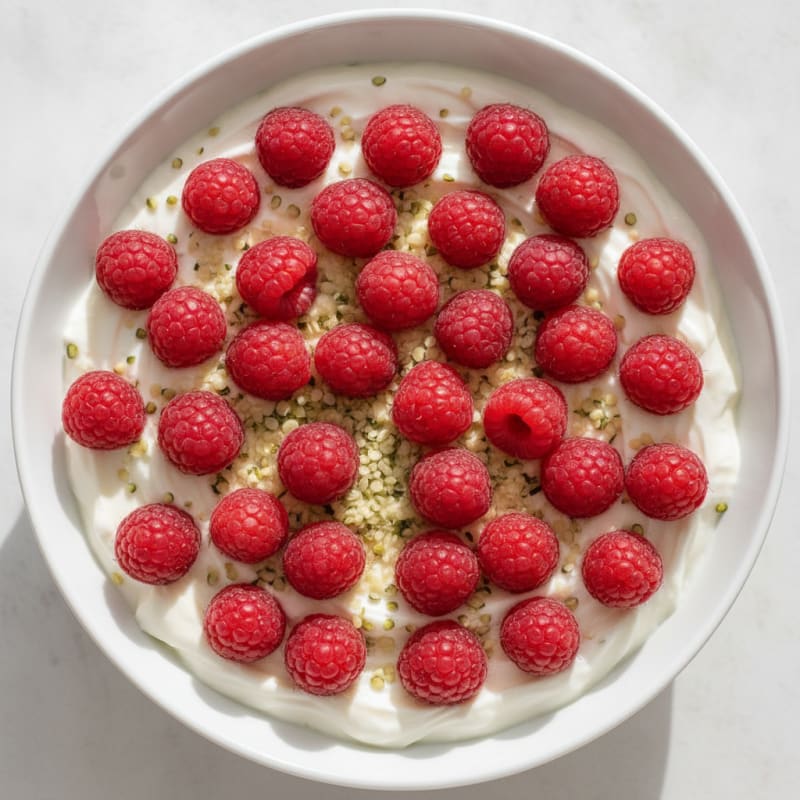 Silky Vanilla Greek Yogurt Protein Bowl