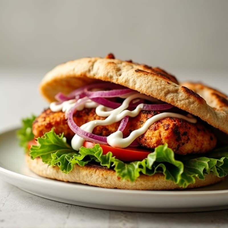 Roasted Chicken BBQ Ranch Flatbread