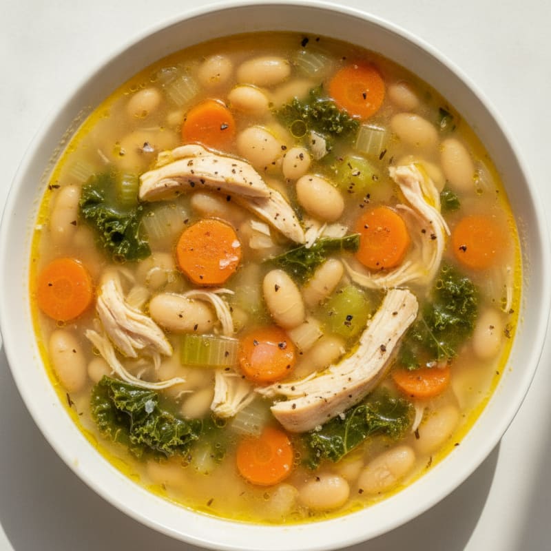 Hearty White Bean and Vegetable Soup