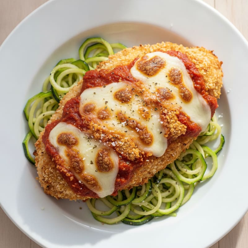 Baked Chicken Parmesan with Marinara
