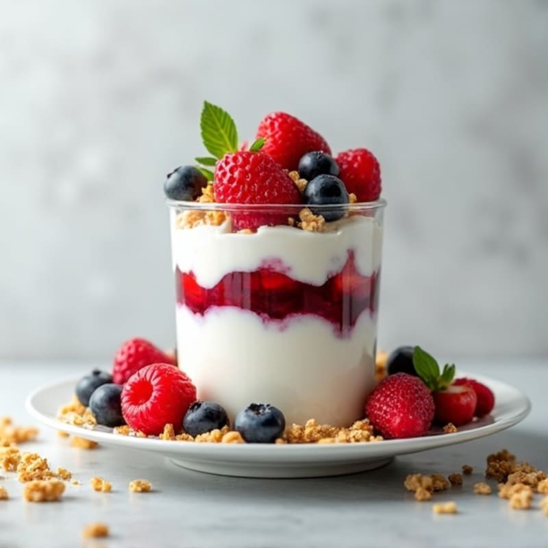 Creamy Greek Yogurt Protein Parfait