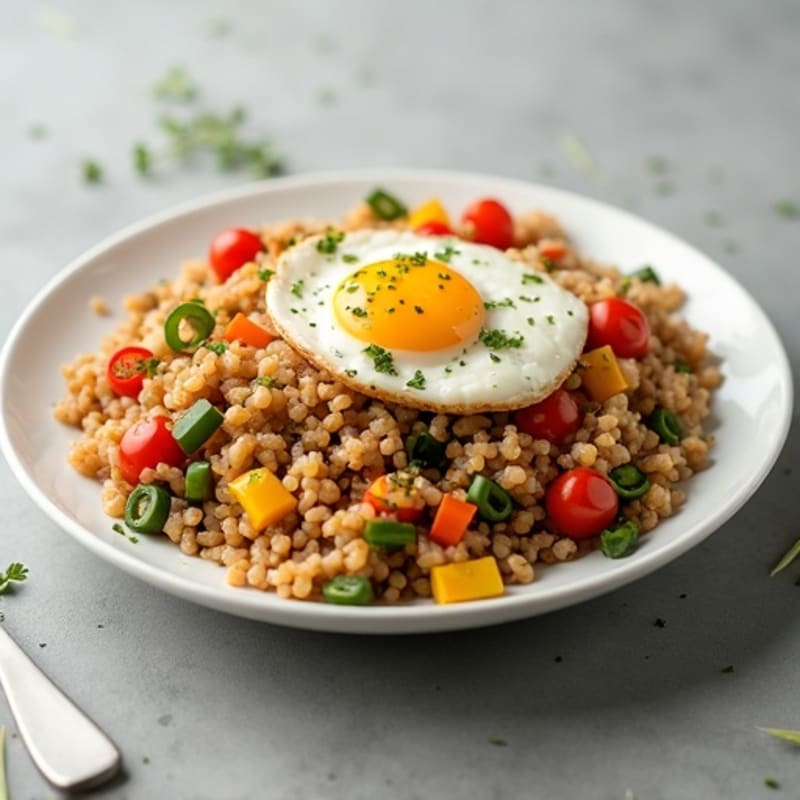Healthy Ground Turkey Fried Rice