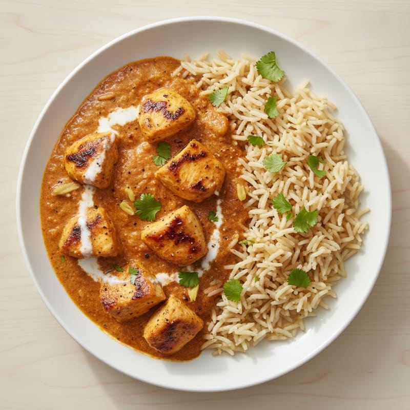 Chicken Tikka Masala with Basmati Rice