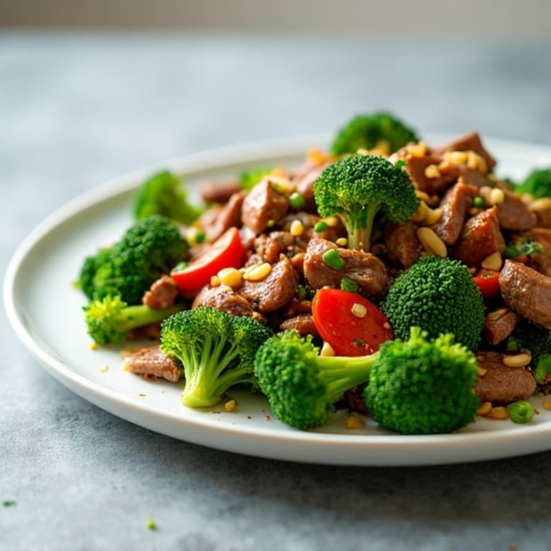 Ginger-Garlic Beef and Broccoli Stir-Fry
