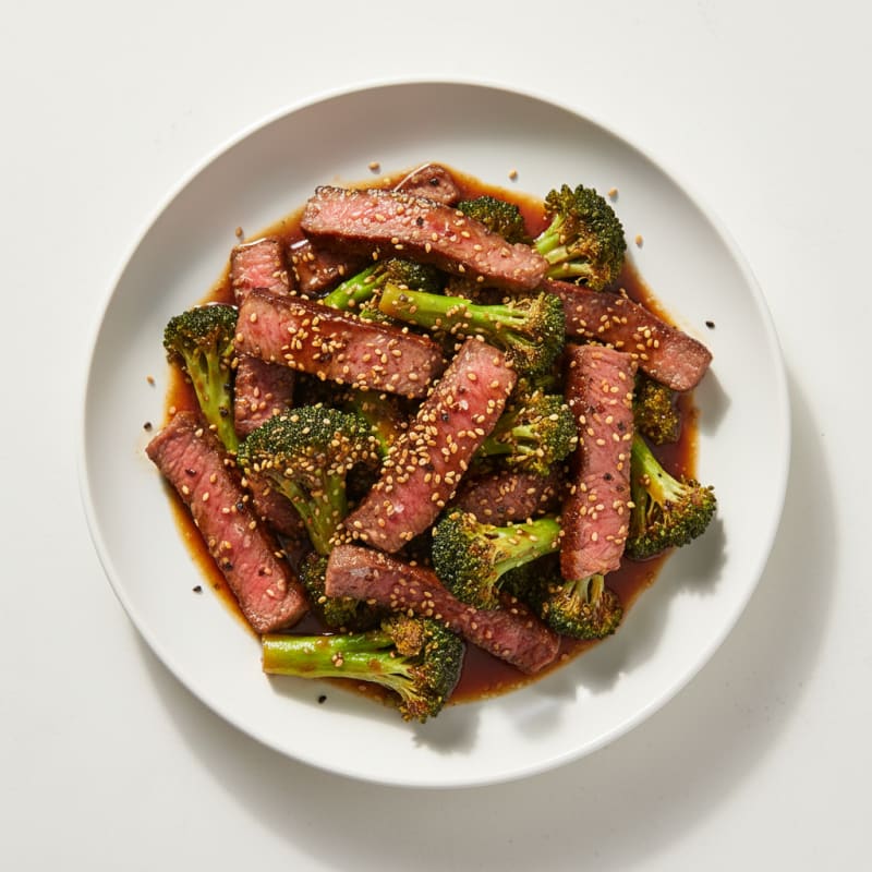 Sesame Beef and Broccoli Stir-Fry