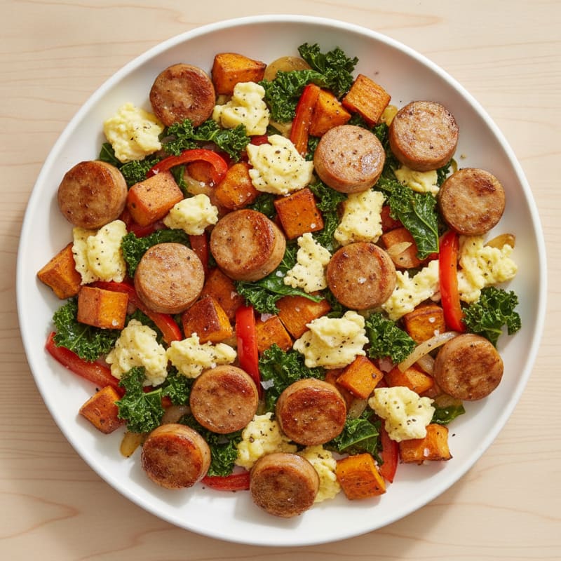 Hearty Grand Slam Breakfast Skillet