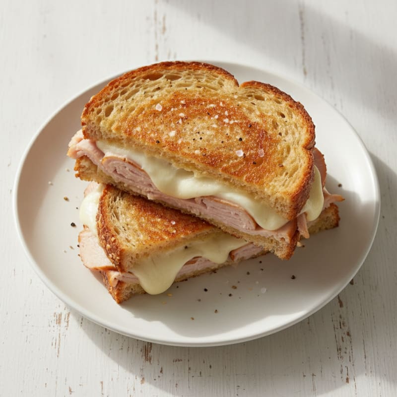 Ultimate Triple-Decker Turkey Grilled Cheese